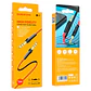 Cable Aux 3.5mm Borofone Bl6 Para Auto Y Audífonos 1 Metro - Miniatura 3