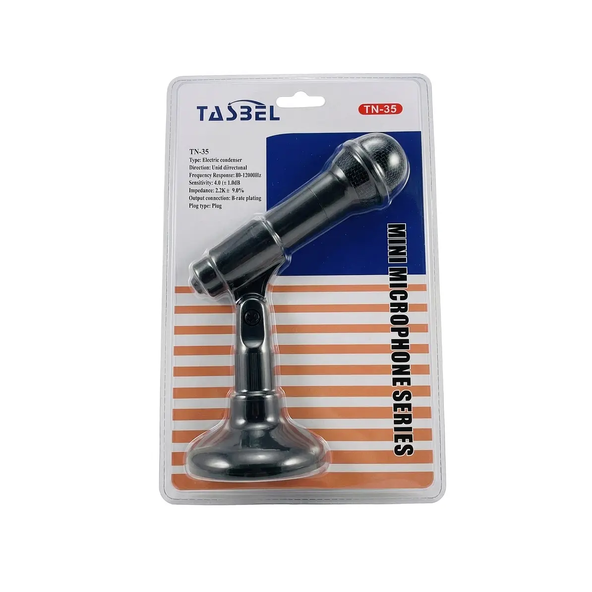 Mini Micrófono De Escritorio Tasbel Tn-35 Condensador 6