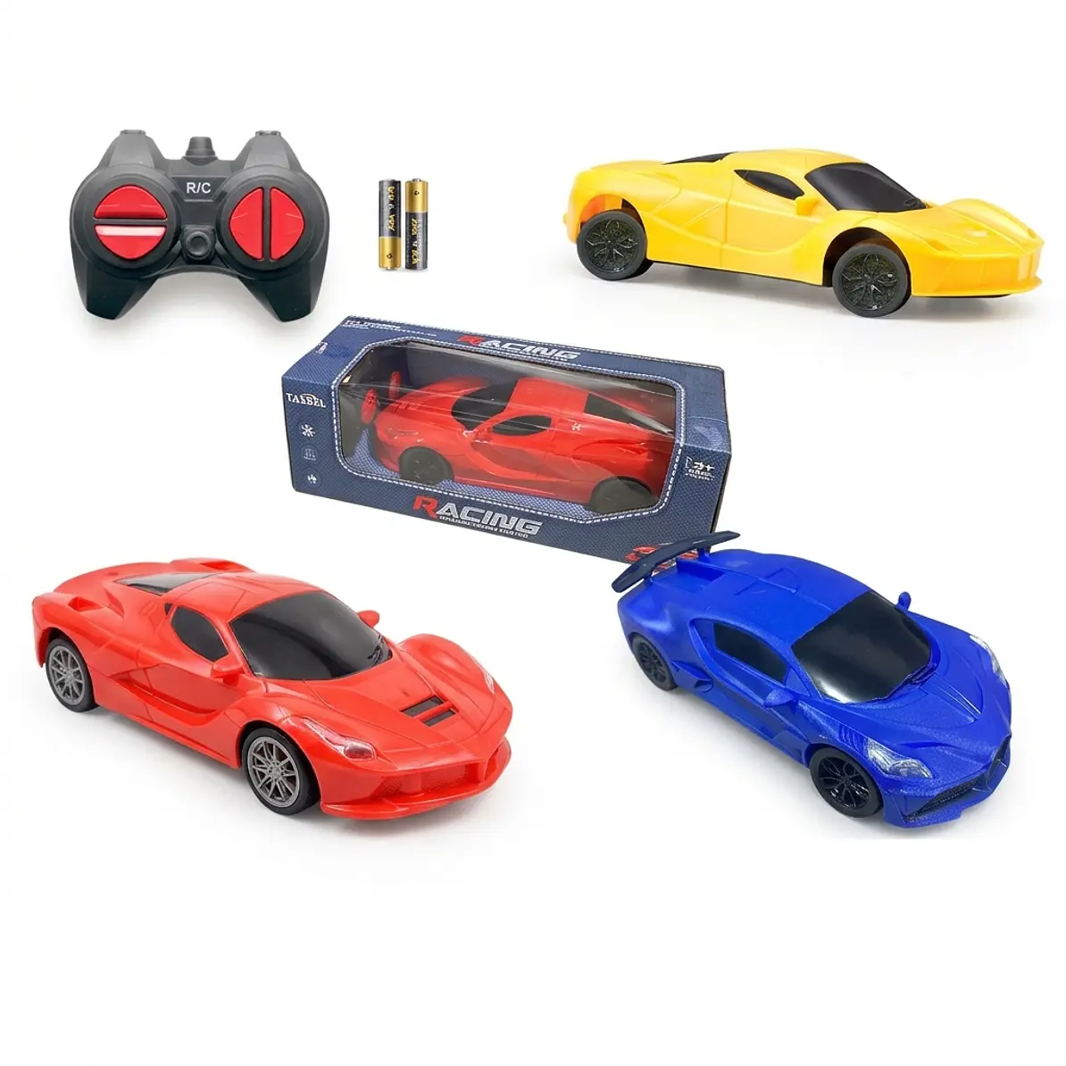 Auto A Control Remoto Deportivo Racing Con Luces 1