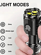 Mini Linterna Recargable Usb De Alta Potencia Tasbel - Miniatura 4