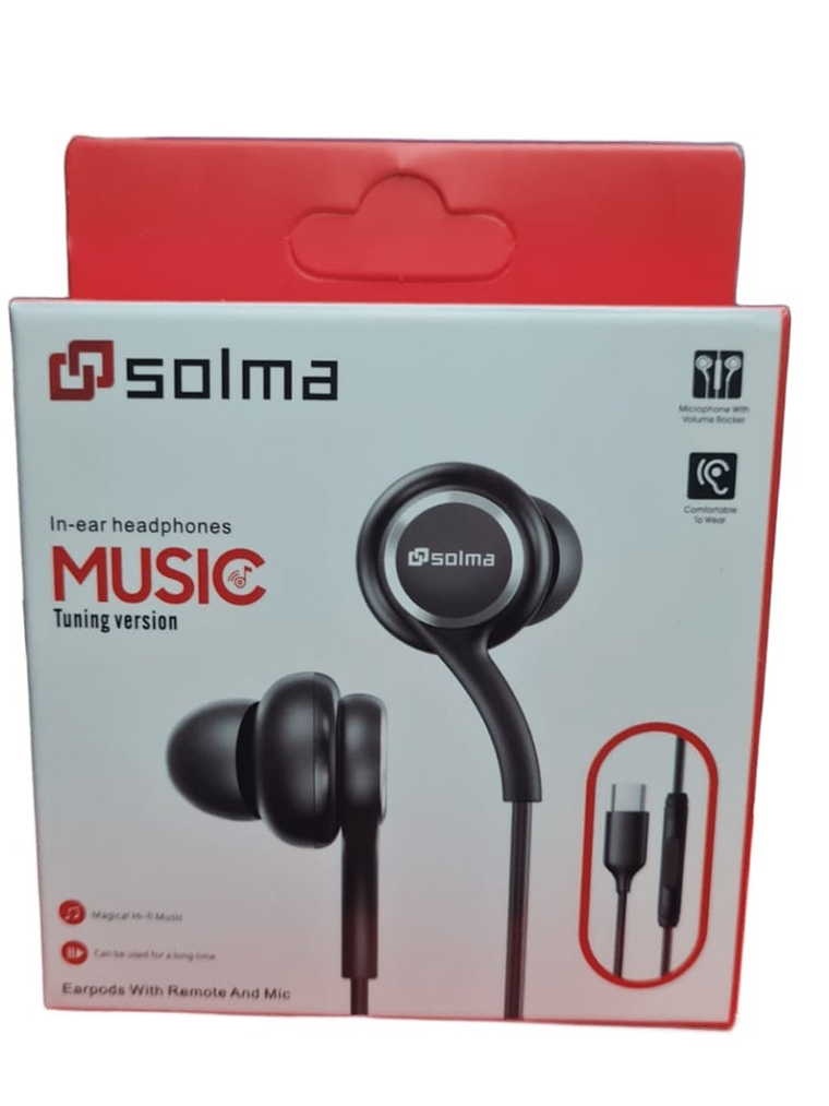 Audífonos Entrada Tipo C Universal Manos Libres 3