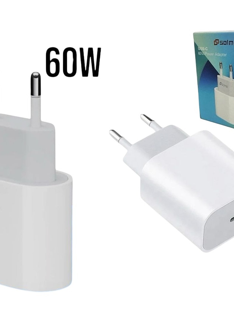 Adaptador (Cargador) Tipo C Carga Rapida 60W Solma 1
