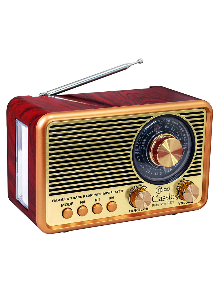 Radio Retro Portatil Classic 1940’s Mlab 2