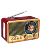 Radio Retro Portatil Classic 1940’s Mlab - Miniatura 2