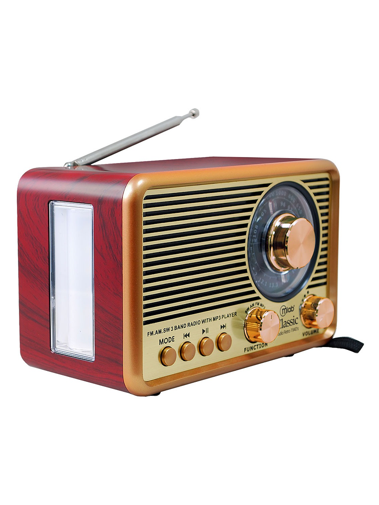 Radio Retro Portatil Classic 1940’s Mlab 4