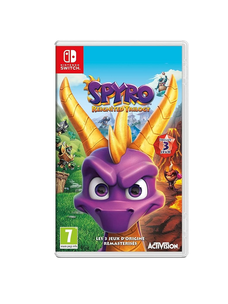 Spyro Reignited Trilogy Nintendo Switch Físico 1