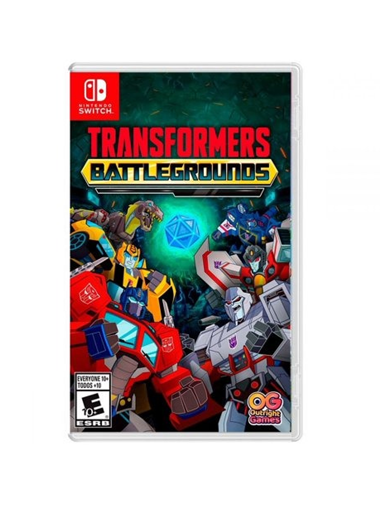 Transformers Battlegrounds Nintendo Switch Fisico 1