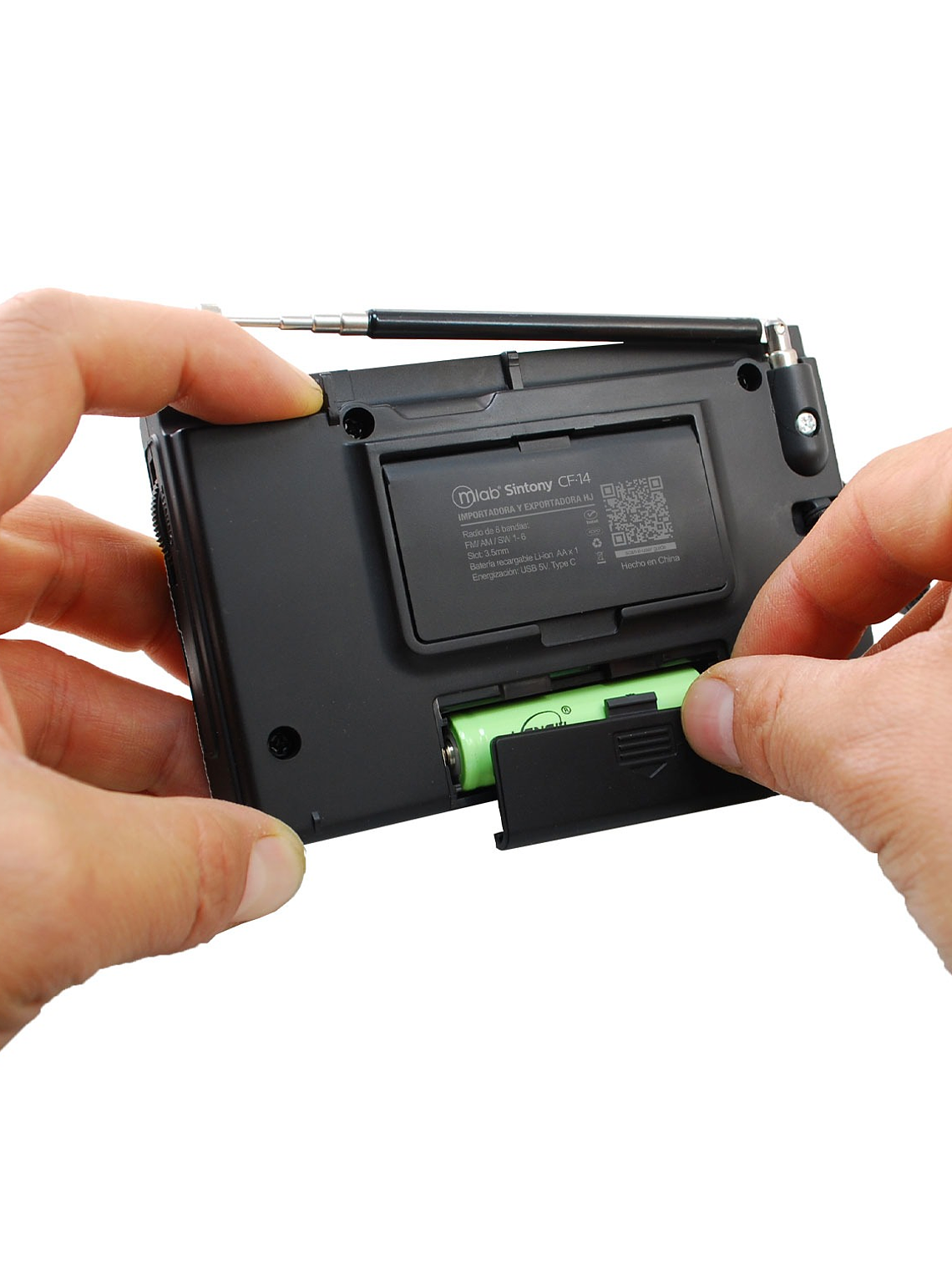 Radio Retro Multibanda Sintony Recargable Cf-14 Mlab - Gray 3