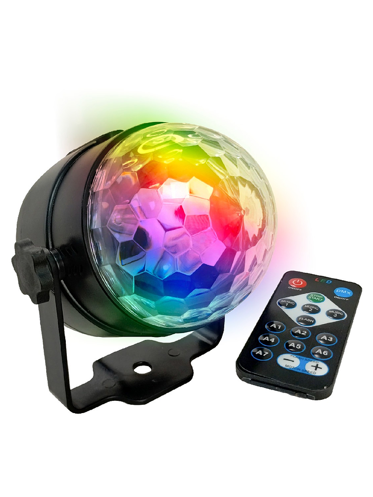 Mini Disco Ball RGB Mic Music 5 W Mlab 1