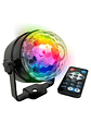 Mini Disco Ball RGB Mic Music 5 W Mlab - Miniatura 1