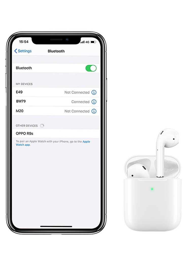 Audífono Bluetooth TWS BW79 Borofone - Color Blanco 6