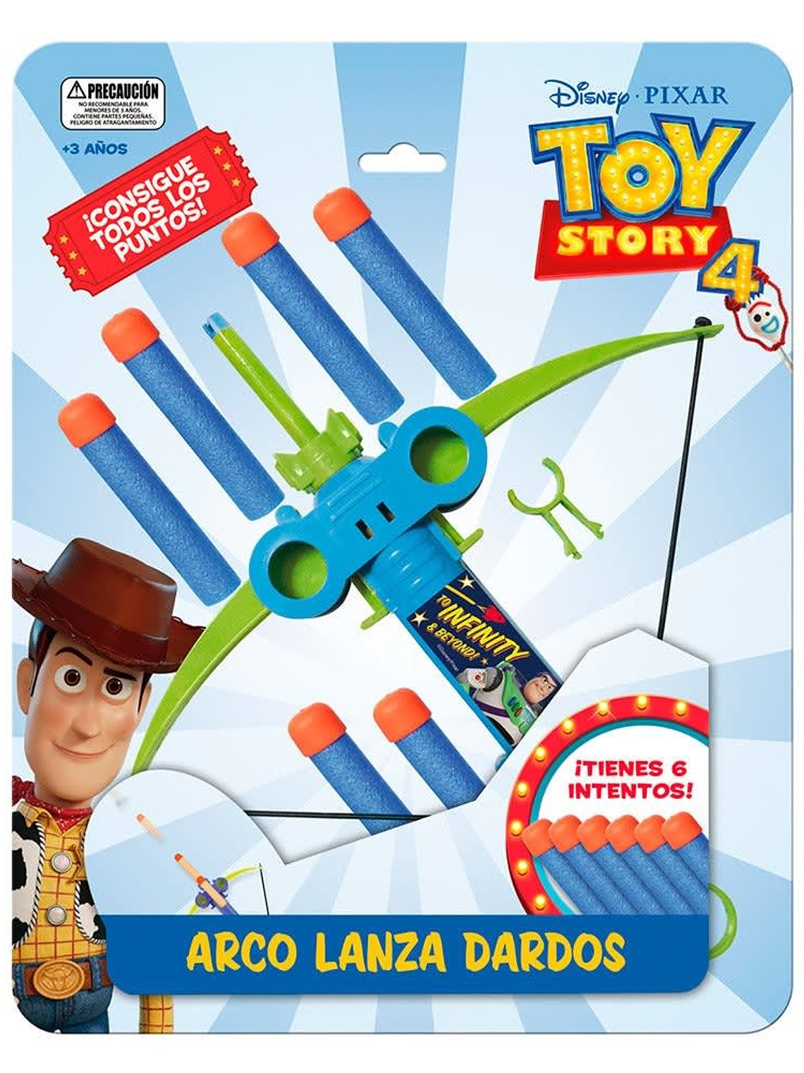 Arco Lanza Dardos Toy Story Disney 1