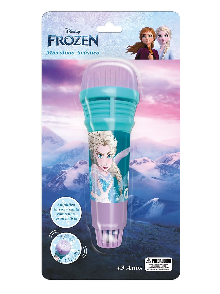 Microfono Acustico Frozen Disney 1
