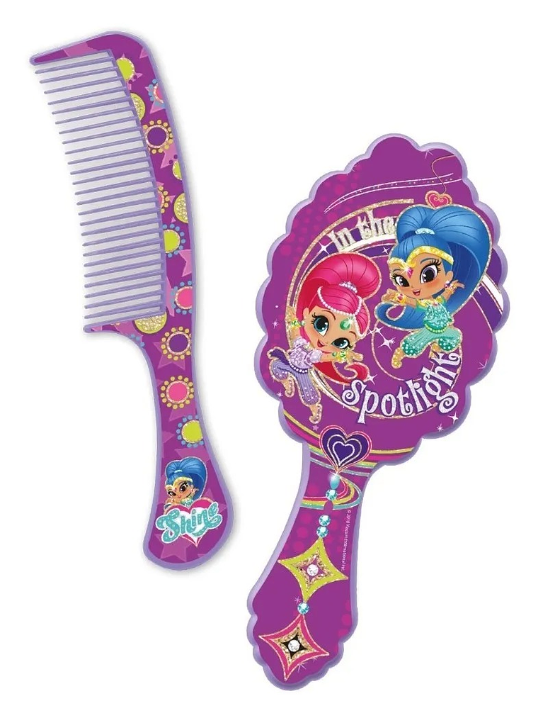 Set Cepillo Y Peineta Shimmer And Shine Nickelodeon 2