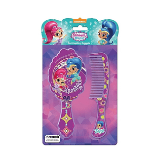 Set Cepillo Y Peineta Shimmer And Shine Nickelodeon