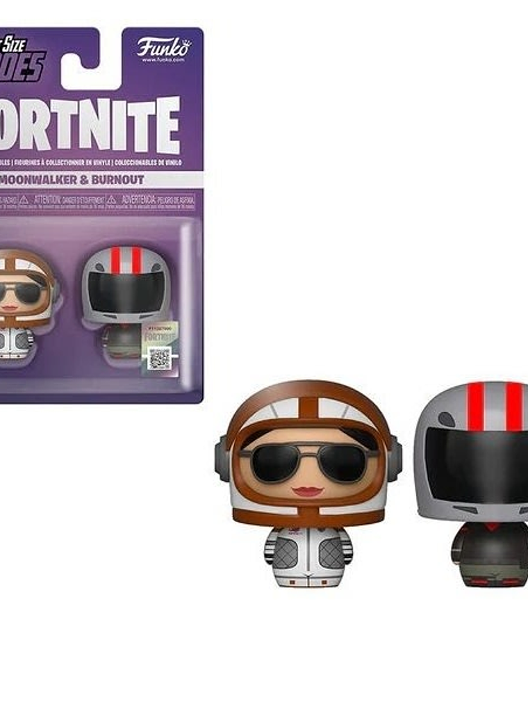 Funko Pint Size Heroes Fortnite Moonwalker & Burnout 2