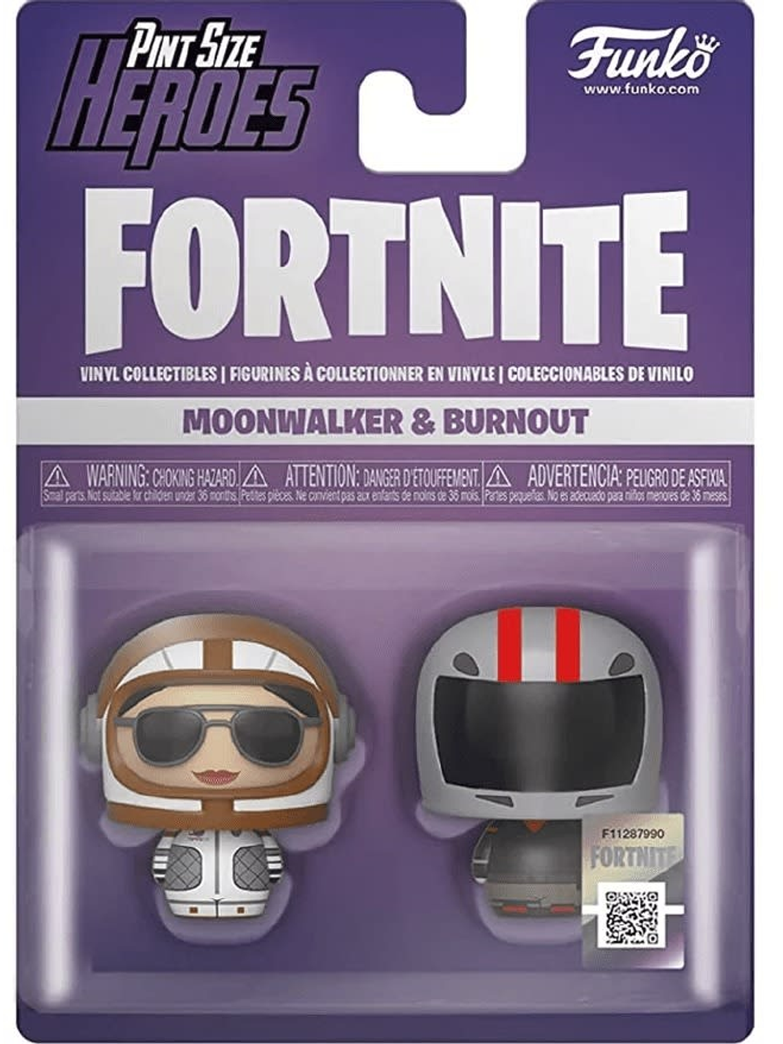 Funko Pint Size Heroes Fortnite Moonwalker & Burnout 1