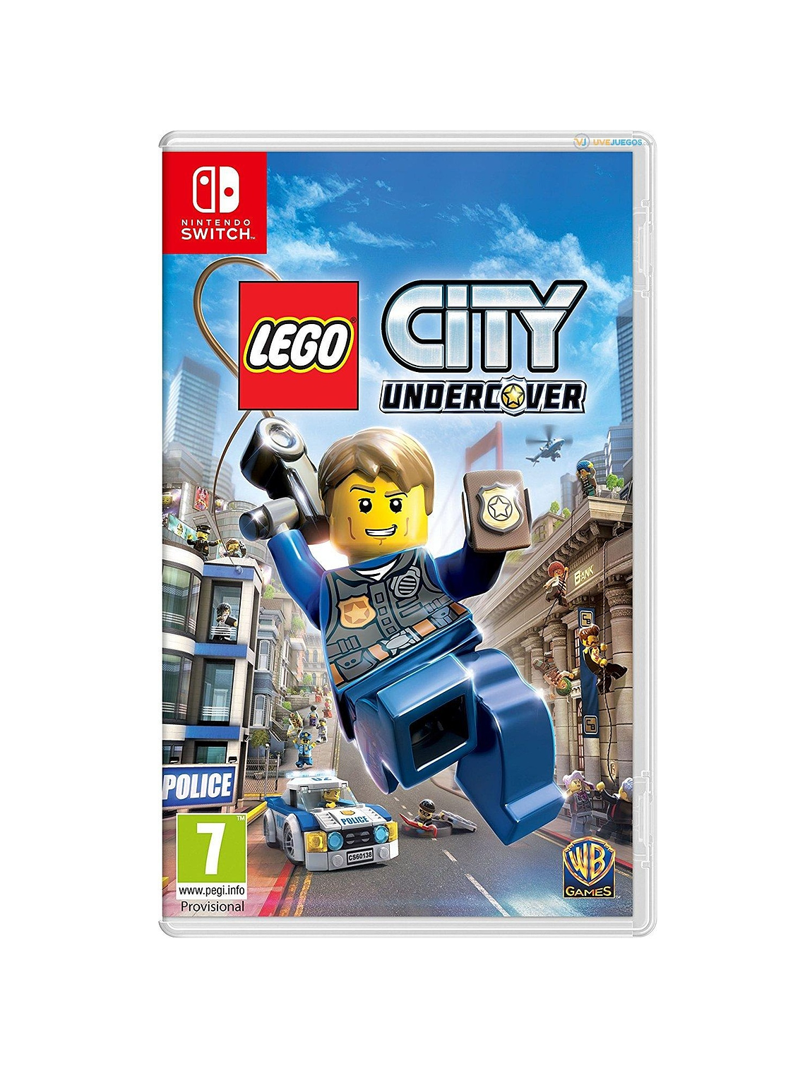 Lego City Undercover Nintendo Switch Físico 1