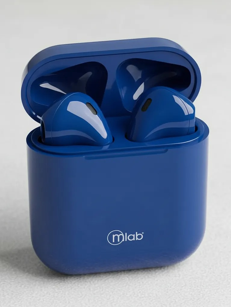 Audífonos TWS Just Fly Bluetooth Blue Mlab 1