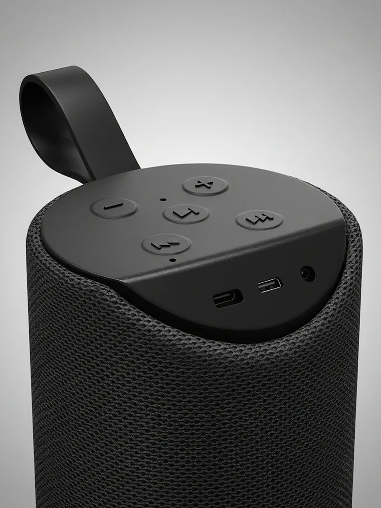 Parlante Flow Master TWS Negro Mlab 3