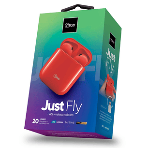 Audífonos Bluetooth TWS Mlab Just Fly Inalámbricos