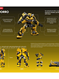 Figura Armable Blokees Transformers Bumblebee Rise - Miniatura 3