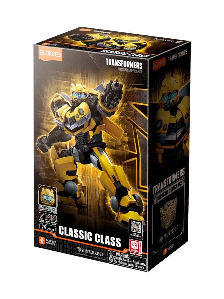 Figura Armable Blokees Transformers Bumblebee Rise 2