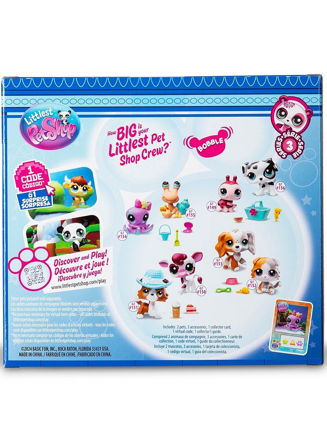 Set 2 Figuras Littlest Pet Shop Serie 3 Caza del Tesoro 3