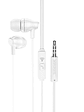 Audifonos In Ear Jack 3.5mm BM61 Borofone - Color Blanco - Miniatura 1