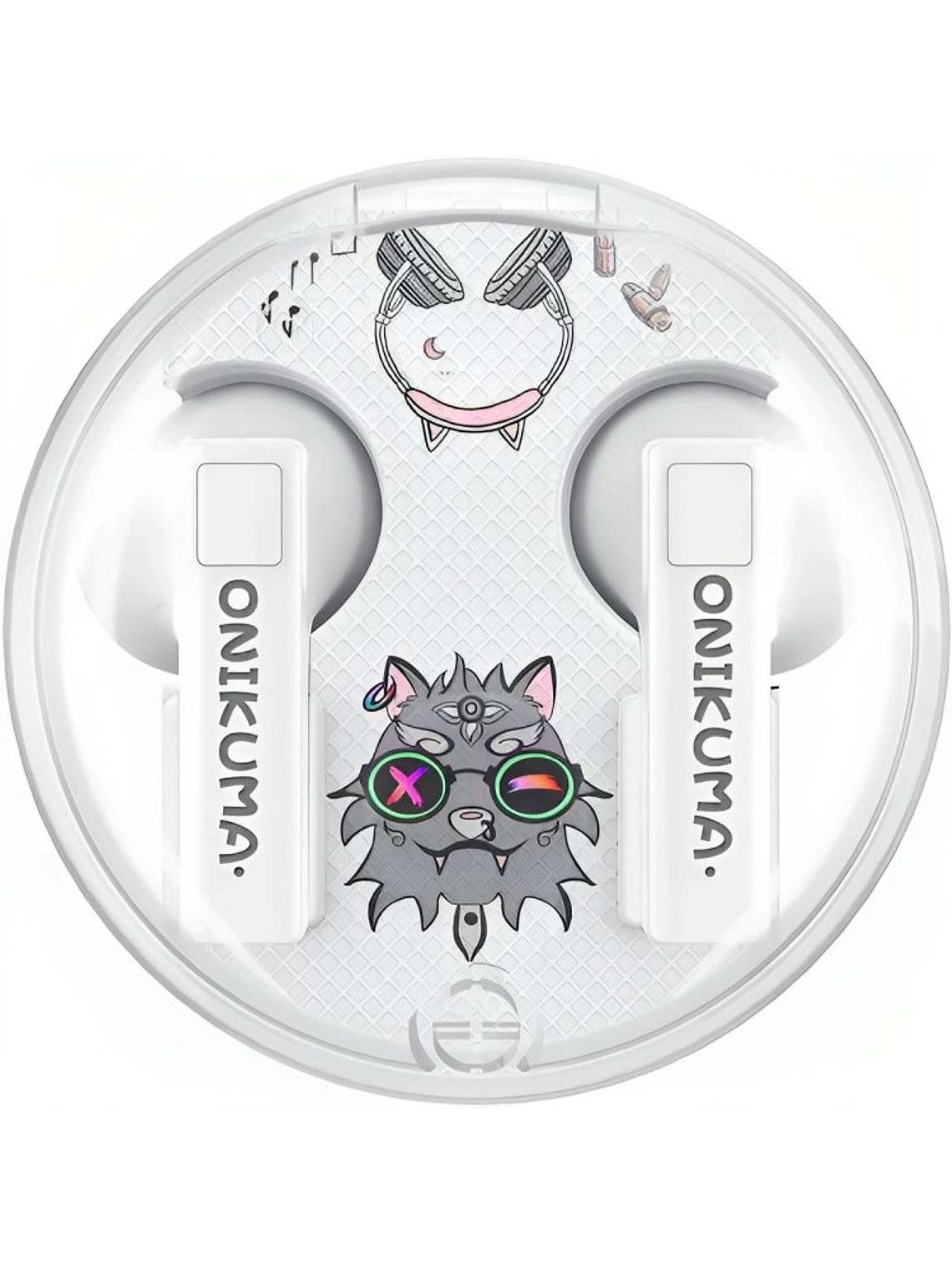 Audífonos Bluetooth Tws T301 Onikuma - Color Blanco 4