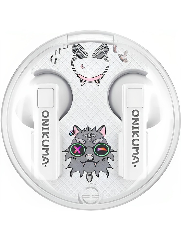 Audífonos Bluetooth Tws T301 Onikuma - Color Blanco 4