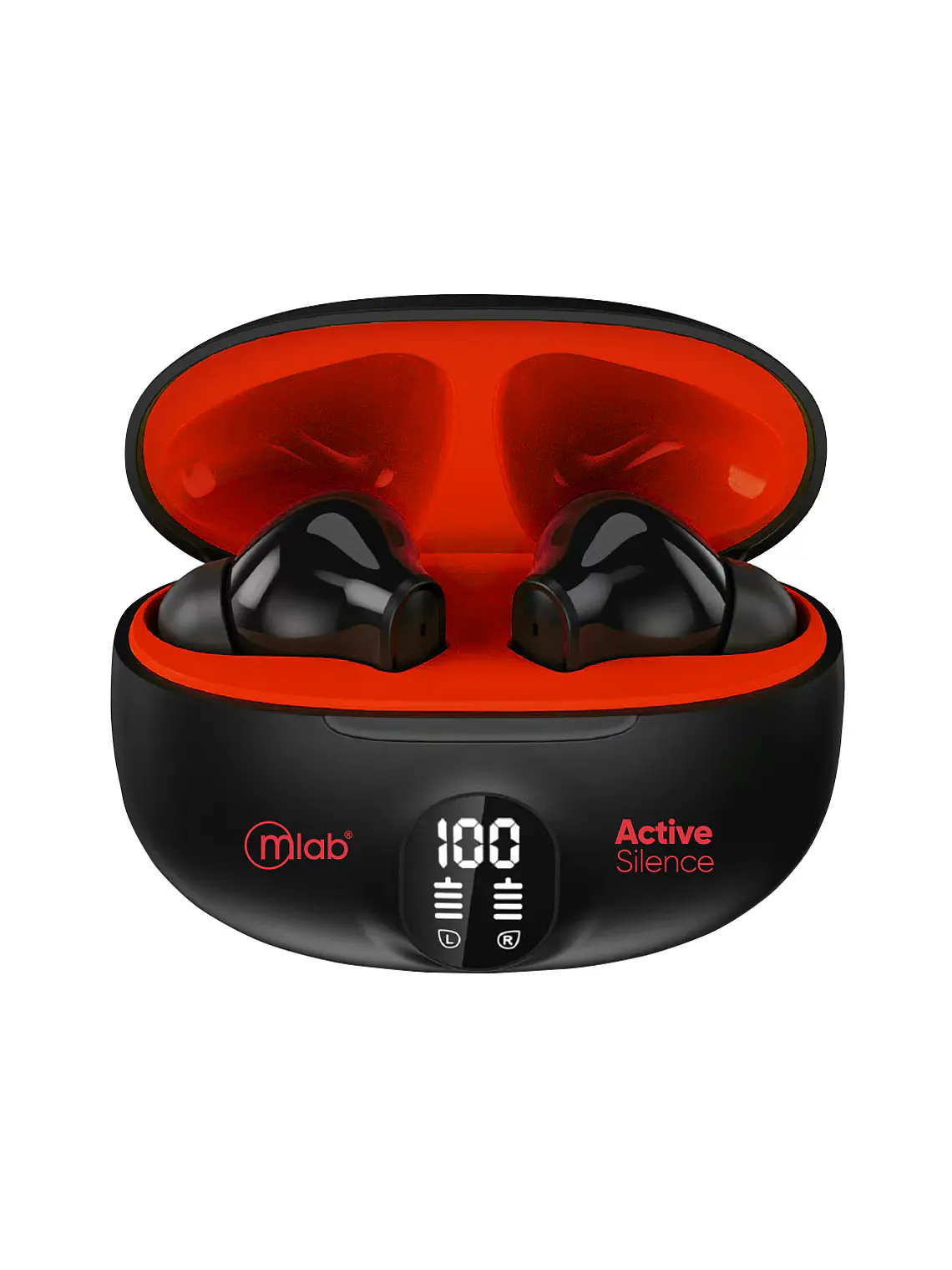Audifono Tws Anc Enc Active Silence Strong Red Mlab 1