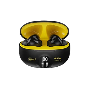 Audifono Tws Anc Enc Active Silence Strong Yellow Mlab