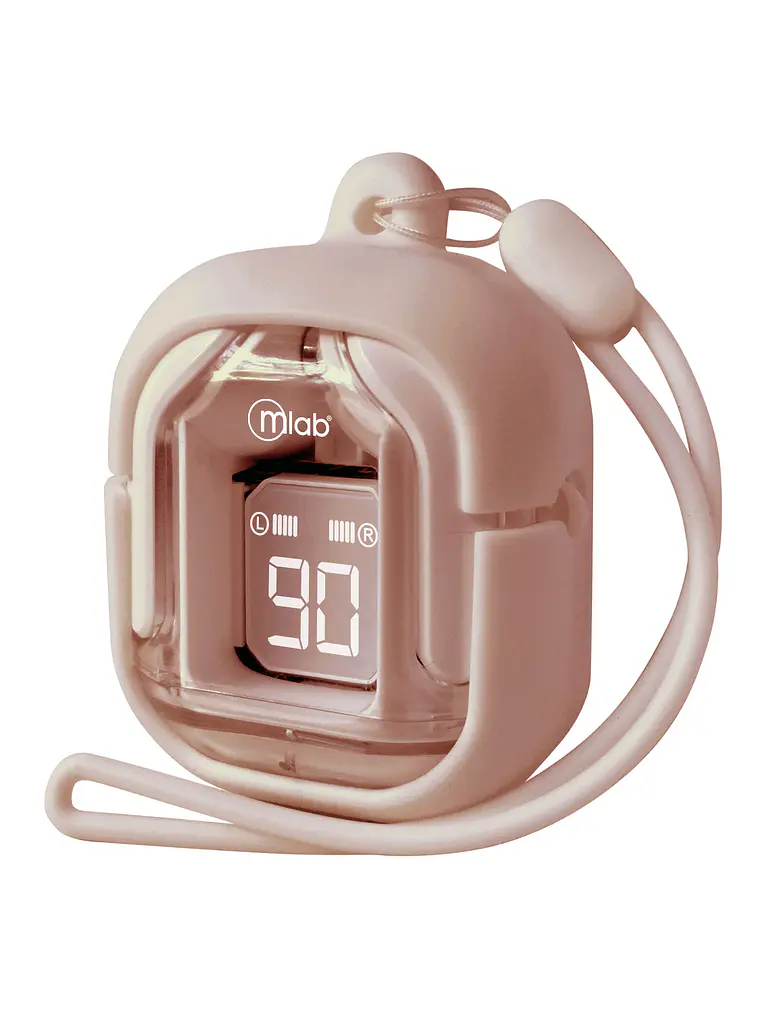 Audifono Tws Glass Crystal + Silicon Case Black Mlab 2