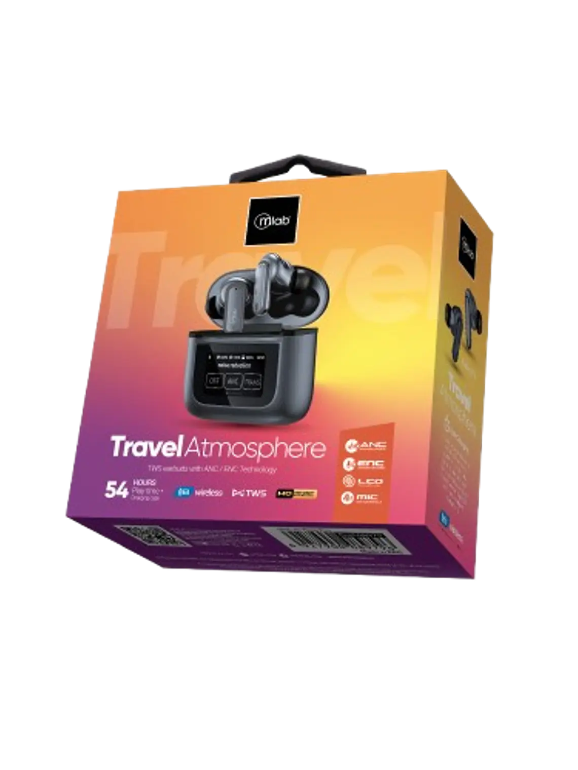 Audifono Tw Anc Enc Travel Atmosphere Touch Scree Mlab 4