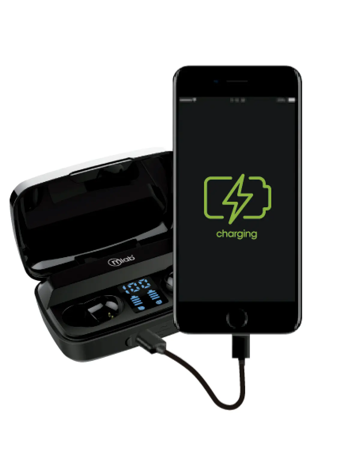 Audífonos Energy+ Twins / Powerbank Function Mlab 3