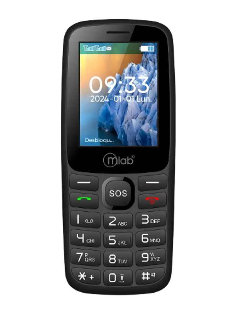 Teléfono Senior Bar 4G SOS Mlab 2