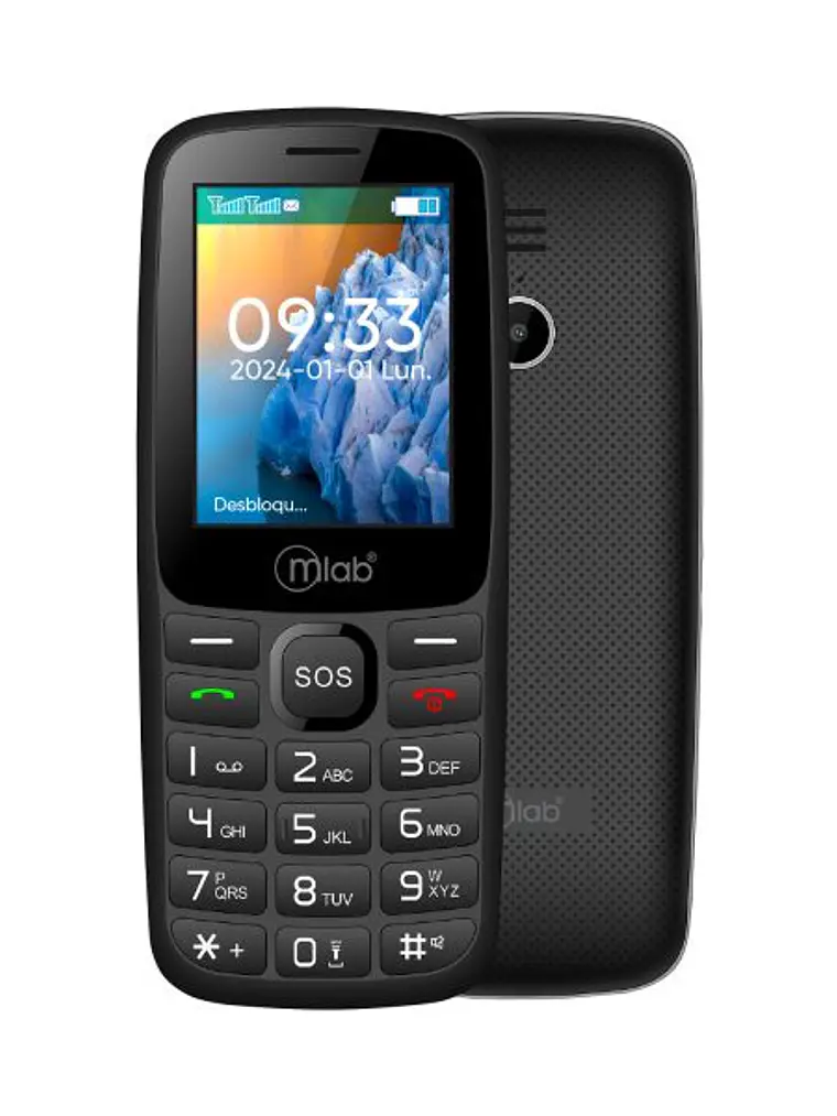 Teléfono Senior Bar 4G SOS Mlab 3