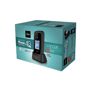 Teléfono Senior Shell 4G Lte BT SOS Negro