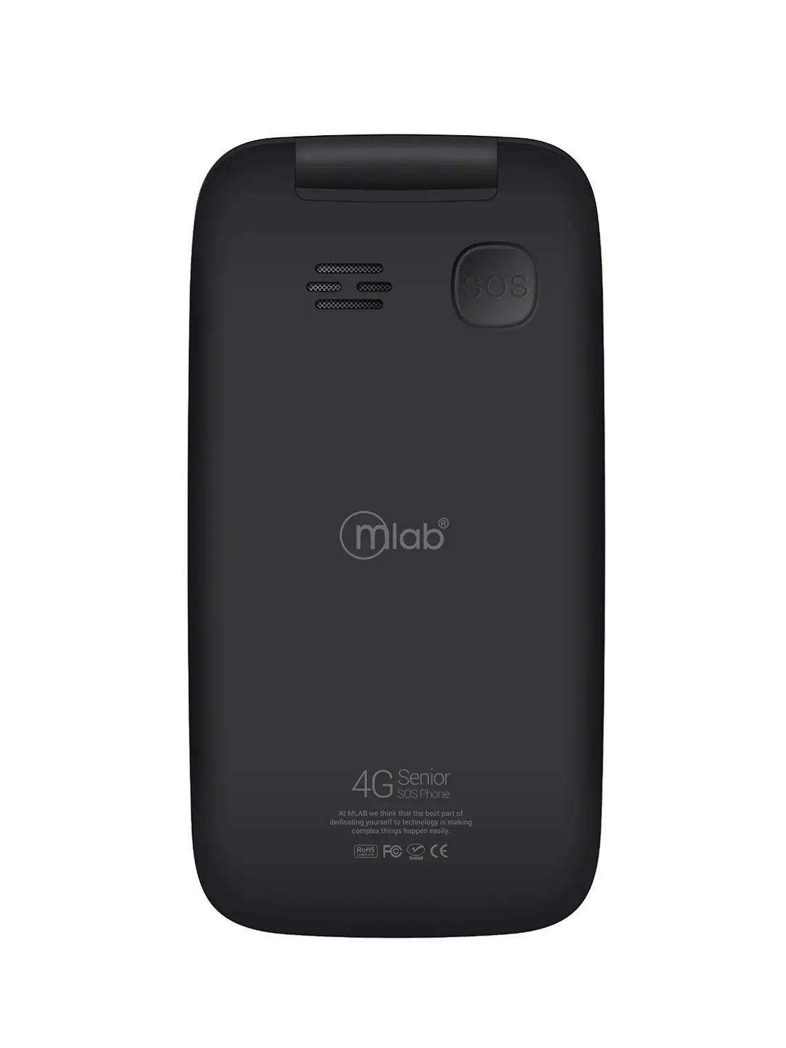 Teléfono Senior Shell 4G Lte BT SOS Negro 4