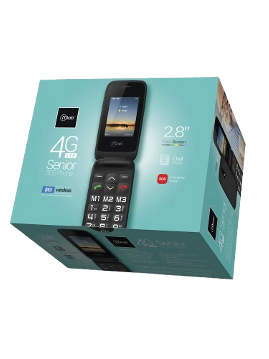 Teléfono Senior Phone SOS 4G LTE Mlab 1