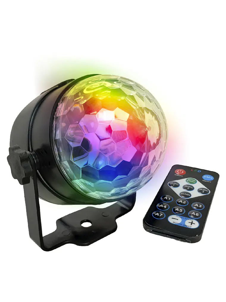 Mini Disco Ball RGB Mic Music 5 W Mlab 1