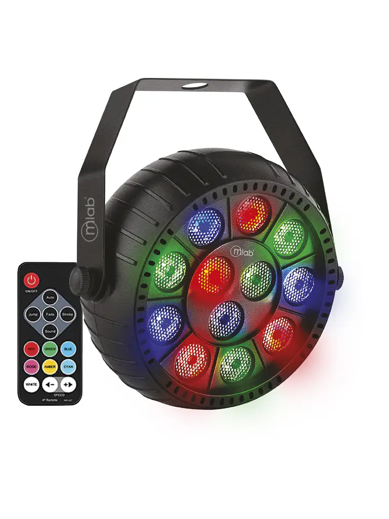 Luz Fiesta Rgb Circle Par Strobe Mlab 1