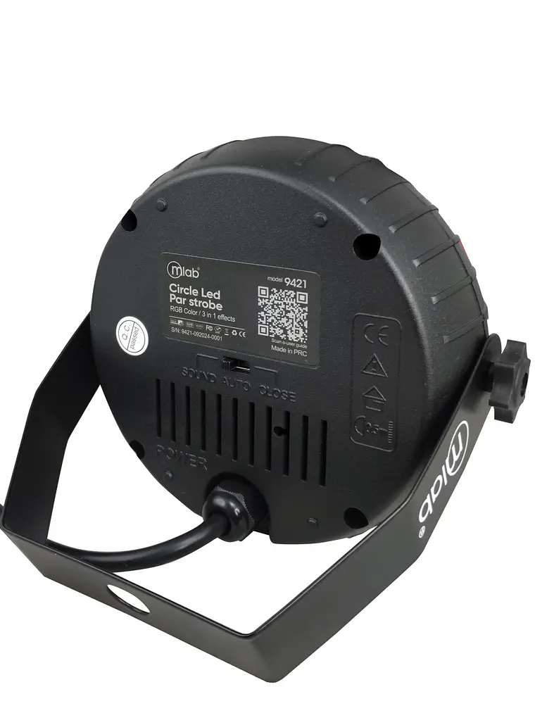 Luz Fiesta Rgb Circle Par Strobe Mlab 2