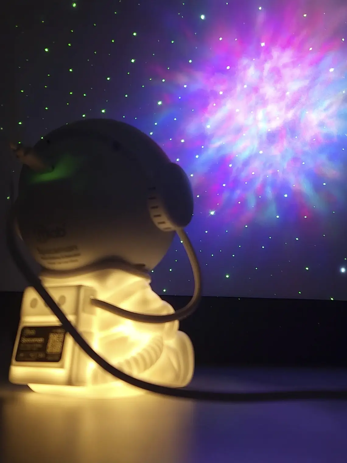 Proyector Multicolor Led Laser Spaceman Moon Mlab 3