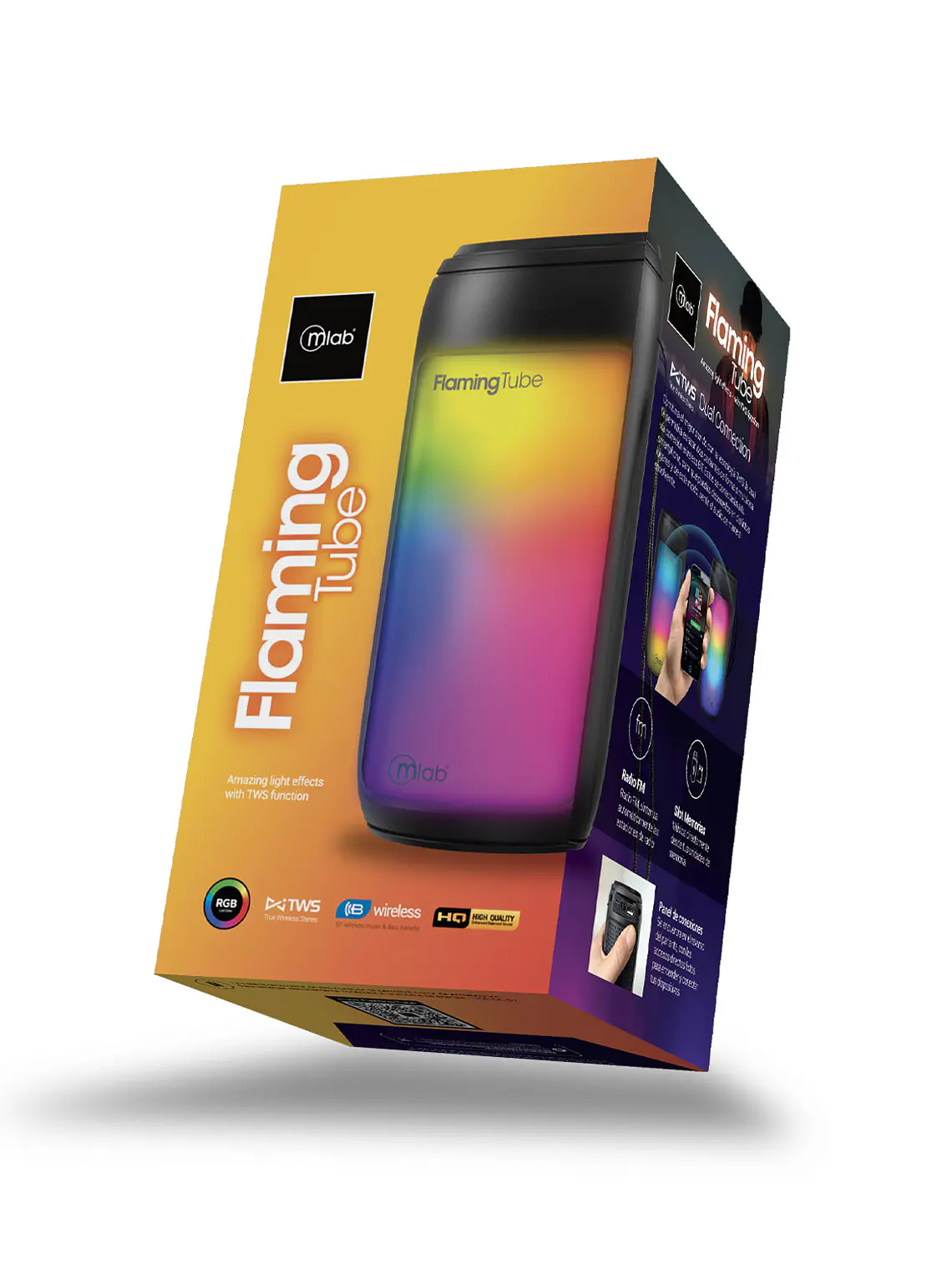 Parlante TWS Flaming Tube Mlab 3