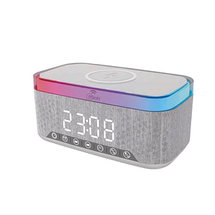 Radio Reloj Despertador Ambient Light Mlab