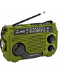  Radio Emergency Alert Recargable Solar Verde Mlab - Miniatura 1