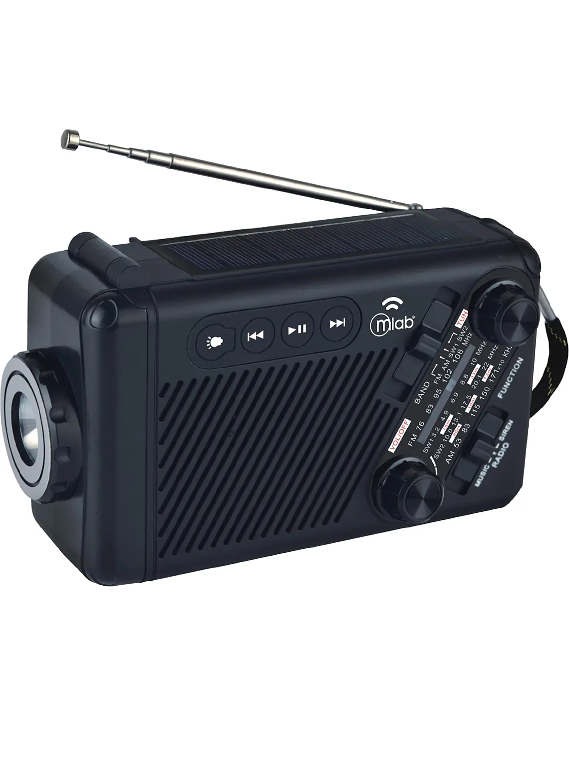 Radio Emergency Alert Incident Recargable Mlab 1