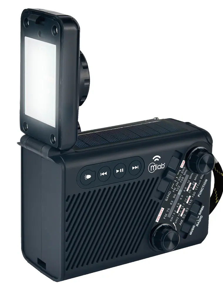 Radio Emergency Alert Incident Recargable Mlab 2